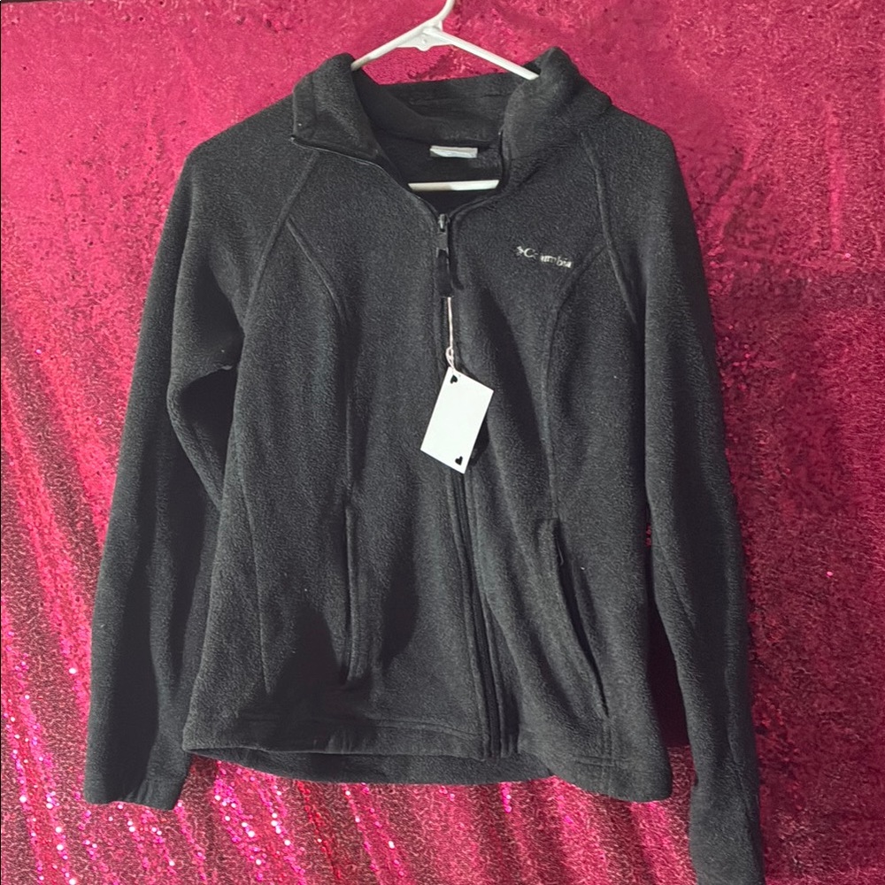Columbia Charcoal Fleece Jacket